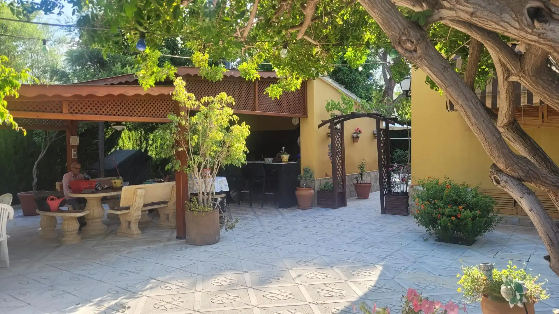 Terrassa de Casa o xalet en venda en Mutxamel amb Calefacció, Jardí privat i Traster
