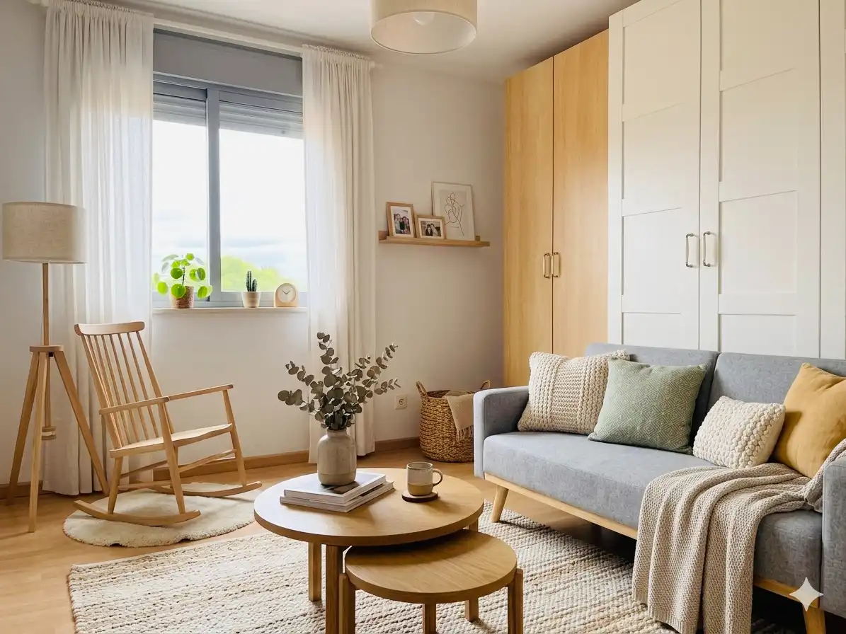 Living room of Flat for sale in Murcia  with Air Conditioner, Storage room and Oven