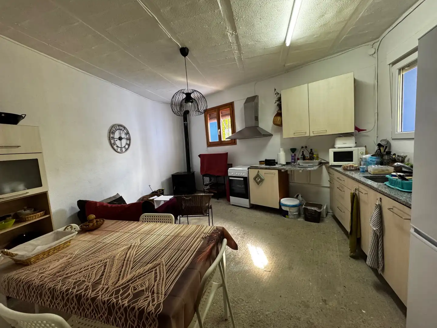 Cocina de Casa o chalet en venta en La Cerollera con Aire acondicionado, Jardín privado y Terraza