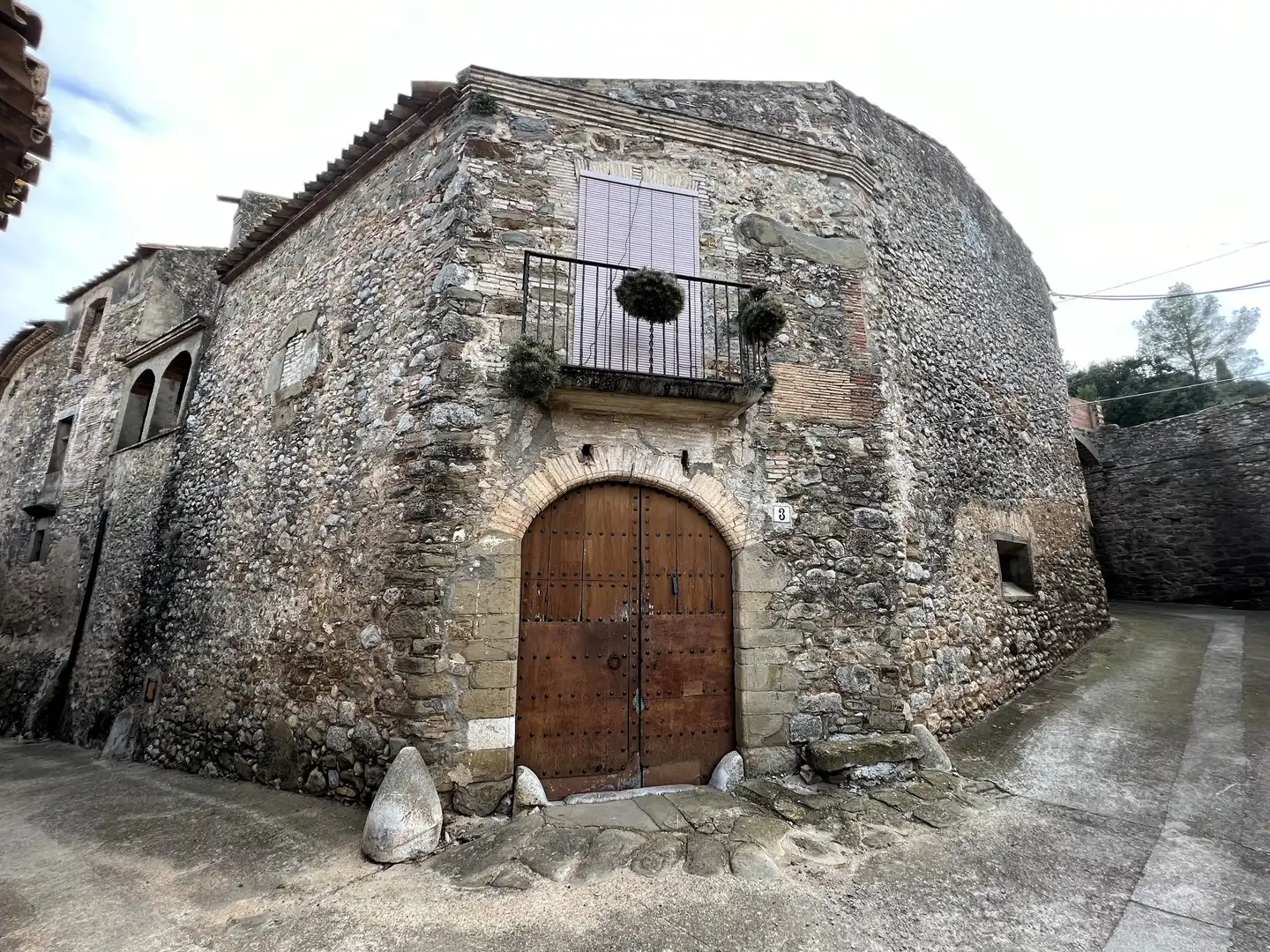 Vista exterior de Casa o chalet en venta en Vilopriu con Terraza y Balcón