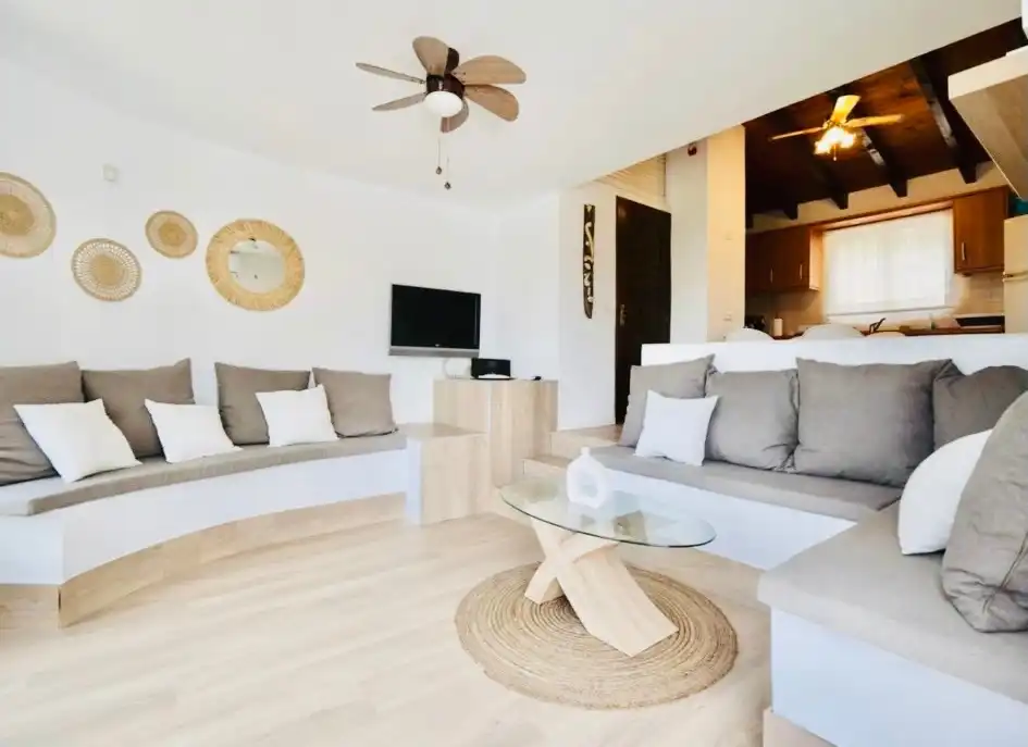 Living room of Houses for rent in Dénia  with Air Conditioner, Heating and Private garden