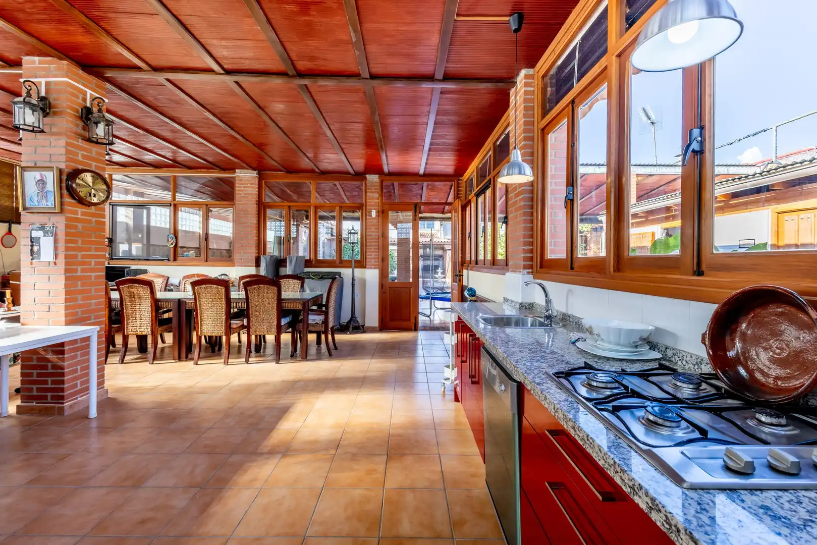 Kitchen of Houses for sale in Málaga  with Air Conditioner, Heating and Private garden