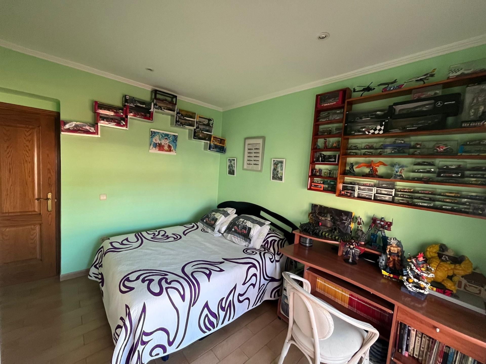 Bedroom of Flat for sale in Mogente / Moixent  with Air Conditioner, Heating and Terrace