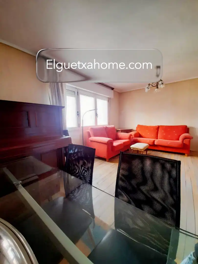 Sala de estar de Piso en venta en Sopela