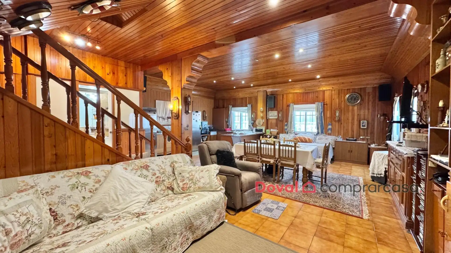 Living room of Houses for sale in Redondela  with Heating, Private garden and Jacuzzi