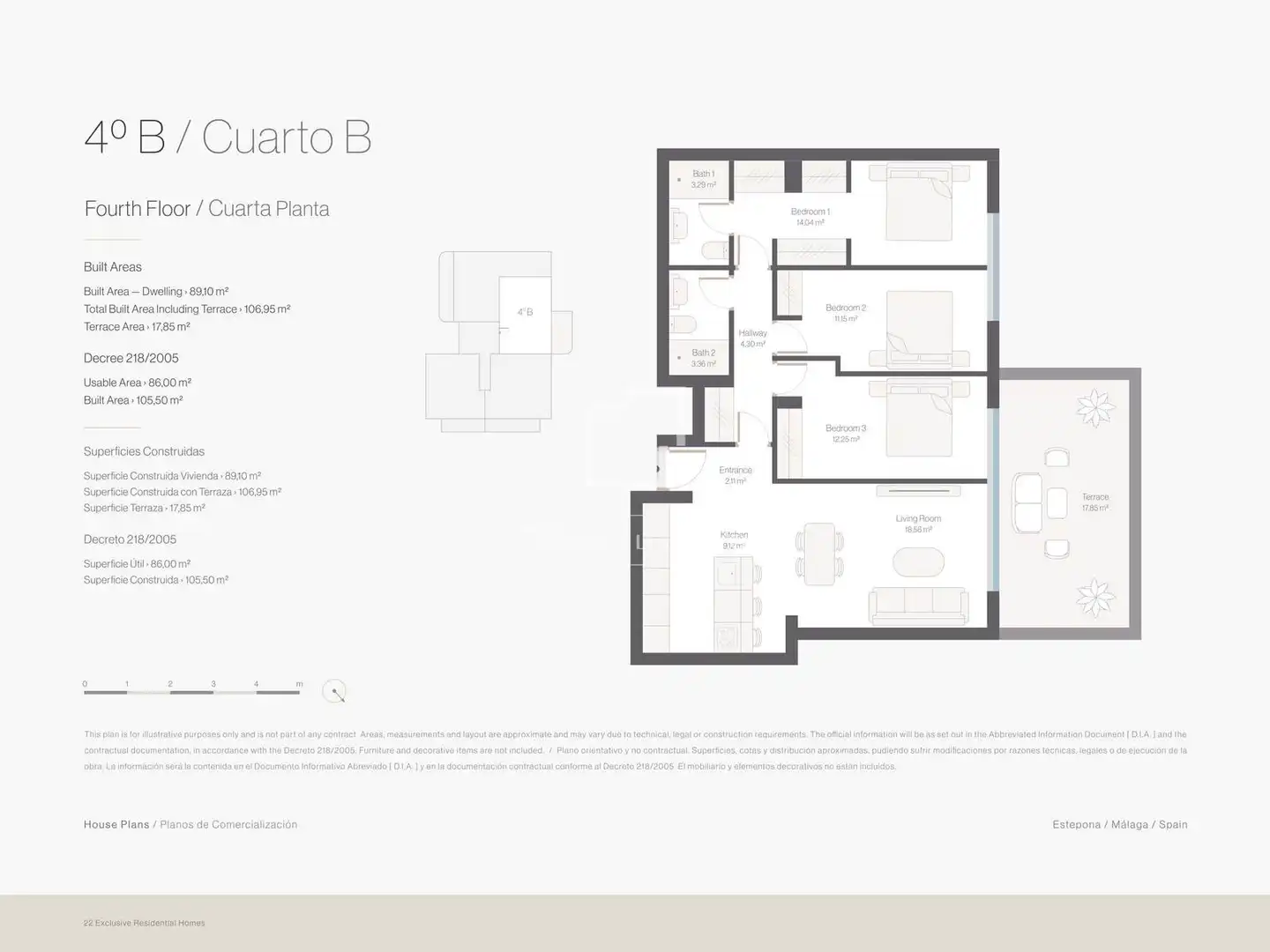 Piso con terraza en venta en Estepona Pueblo, imagen 25
