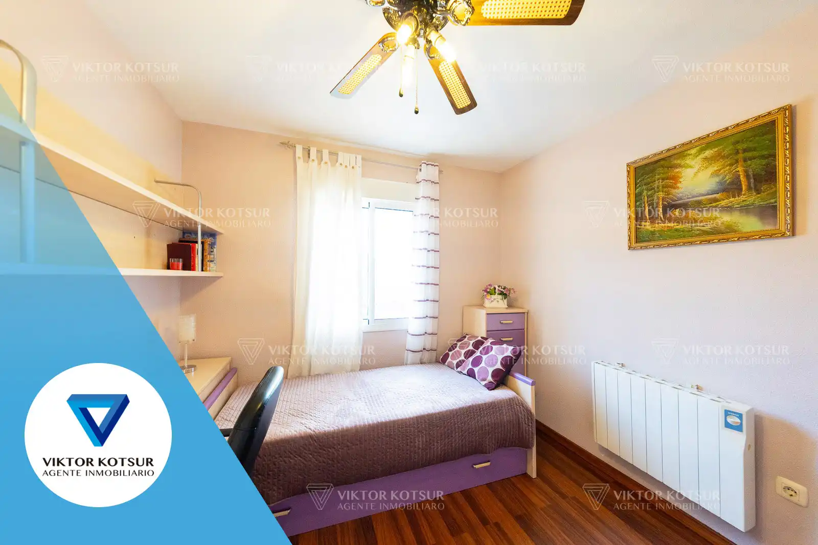 Schlafzimmer von Maisonette zum Verkauf in Vícar mit Klimaanlage, Terrasse und Abstellraum