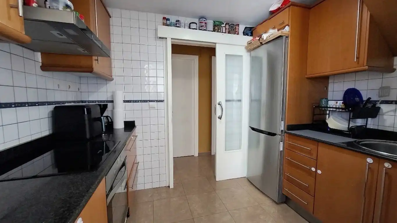 Kitchen of Attic for sale in Dénia  with Air Conditioner, Terrace and Storage room