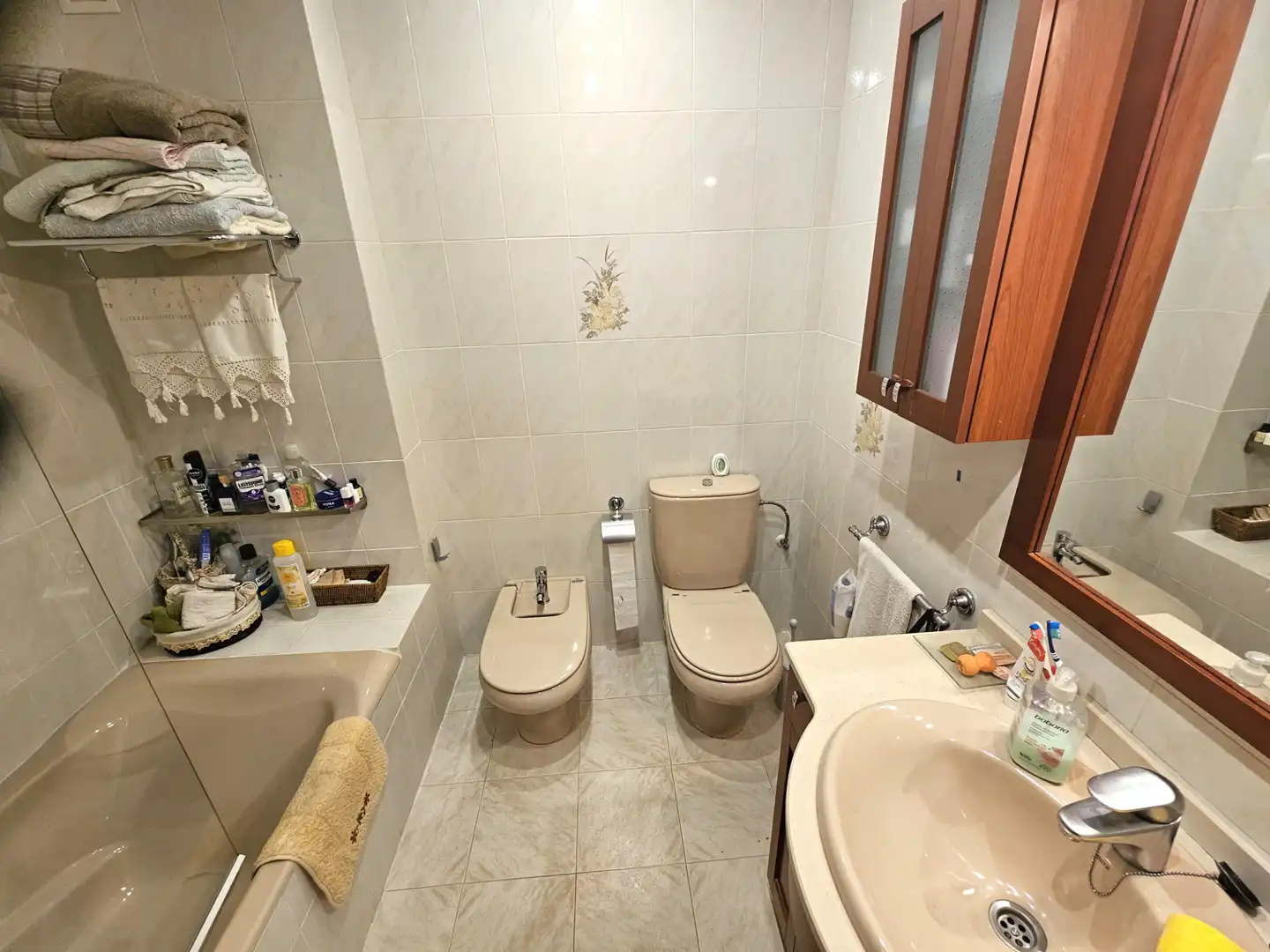 Baño de Casa o chalet en venta en Arcos de Jalón con Aire acondicionado, Calefacción y Jardín privado