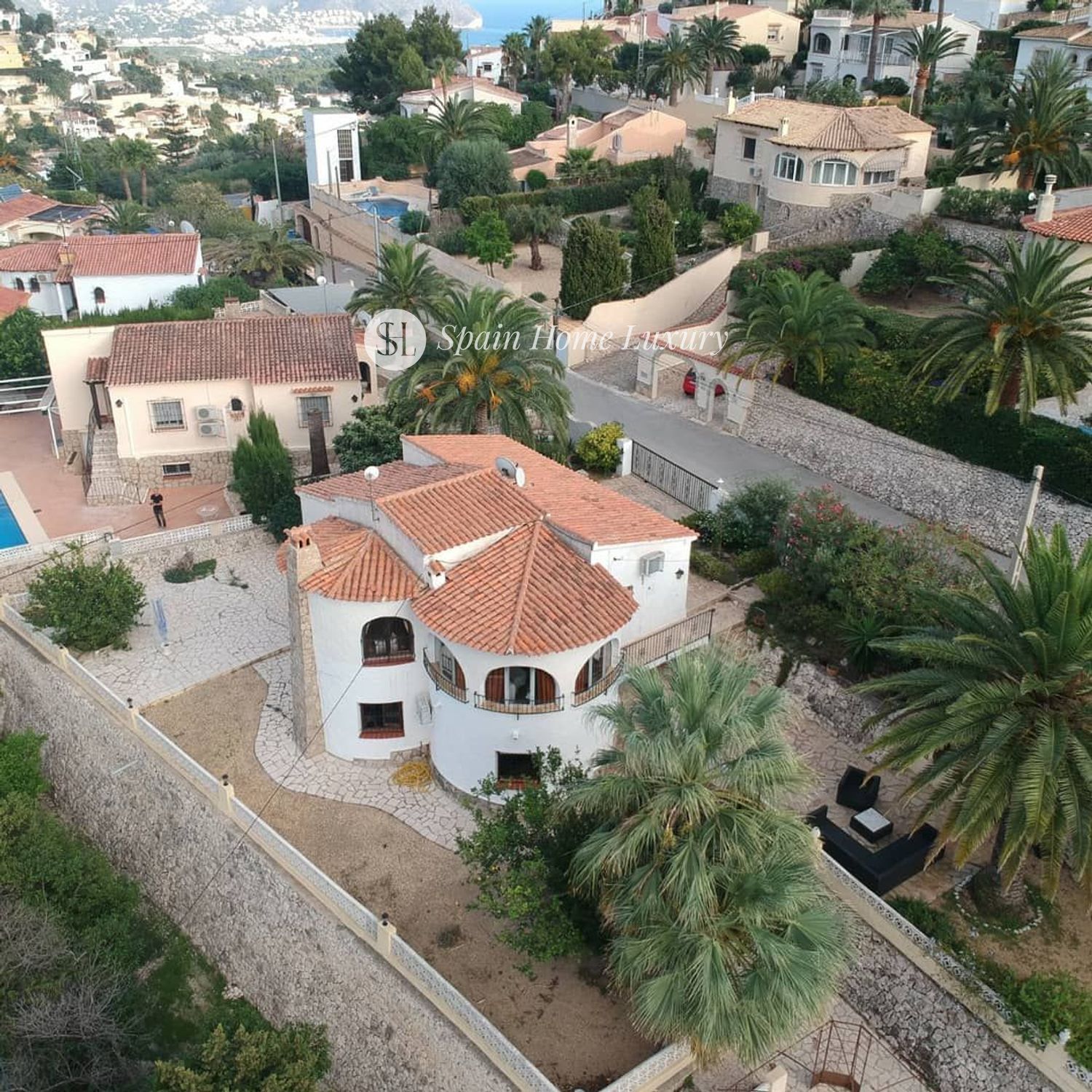 Exterior view of House or chalet for sale in Benissa  with Air Conditioner, Heating and Terrace