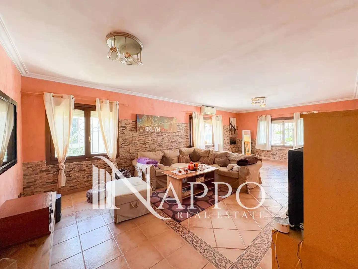Sala de estar de Casa o chalet en venta en Calvià con Aire acondicionado, Calefacción y Piscina