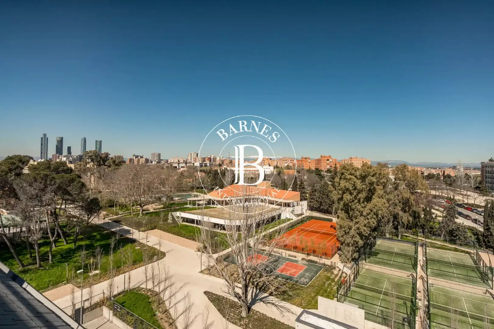 Garten von Wohnung zur Miete in Madrid mit Klimaanlage, Heizung und Terrasse