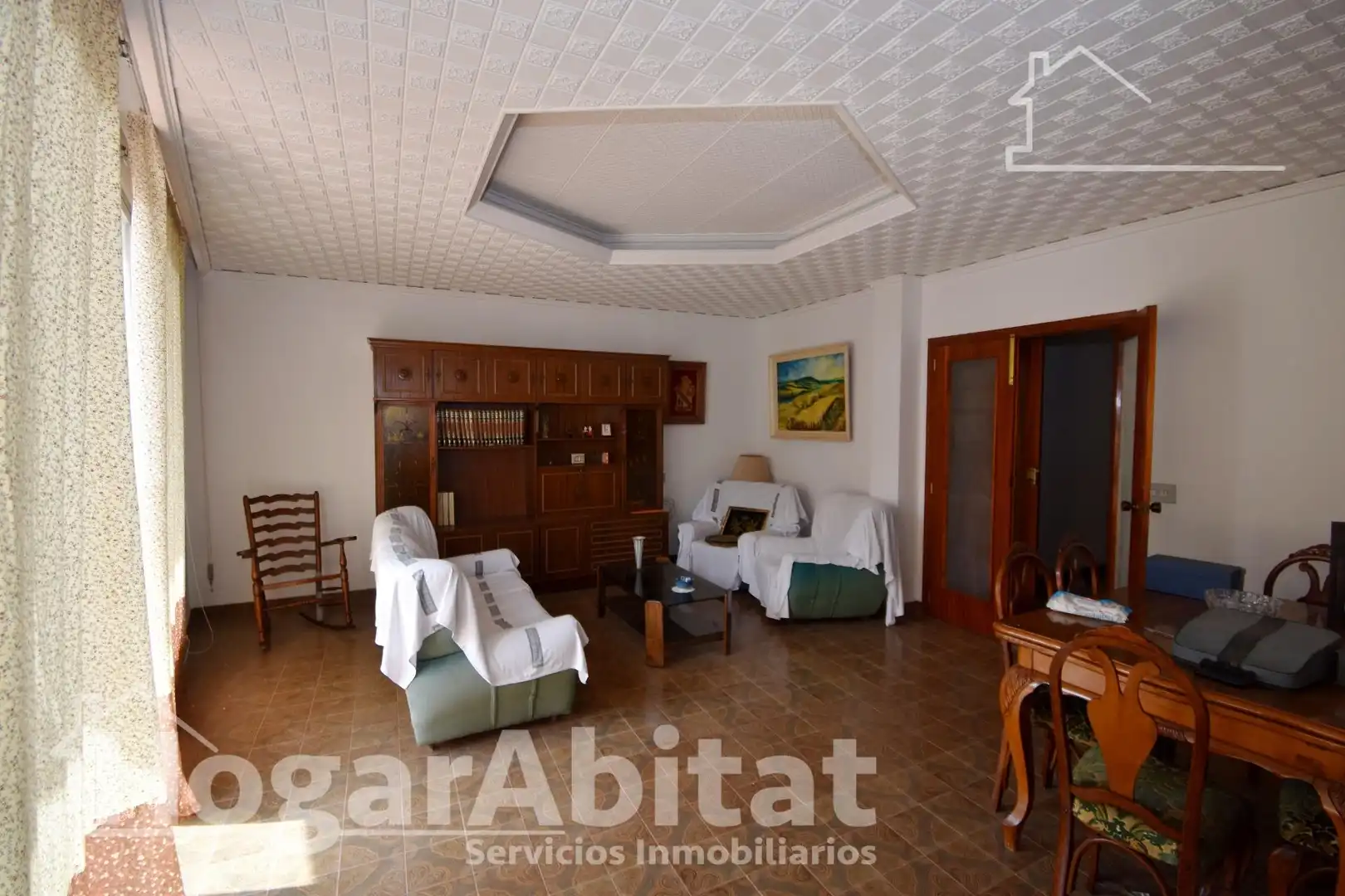 Sala de estar de Casa o chalet en venta en Algemesí con Aire acondicionado, Terraza y Trastero