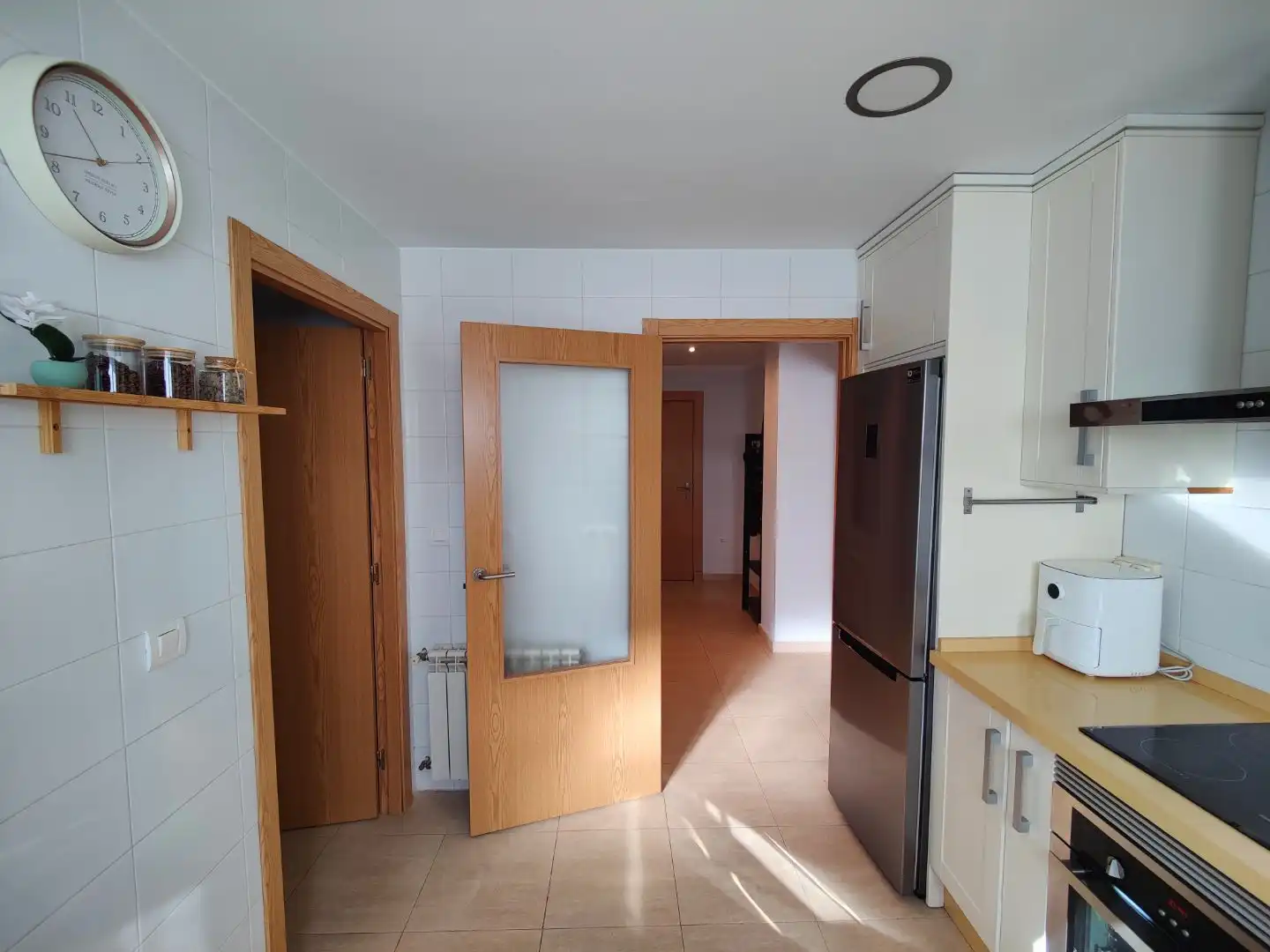 Kitchen of Flat for sale in Badajoz Capital  with Air Conditioner