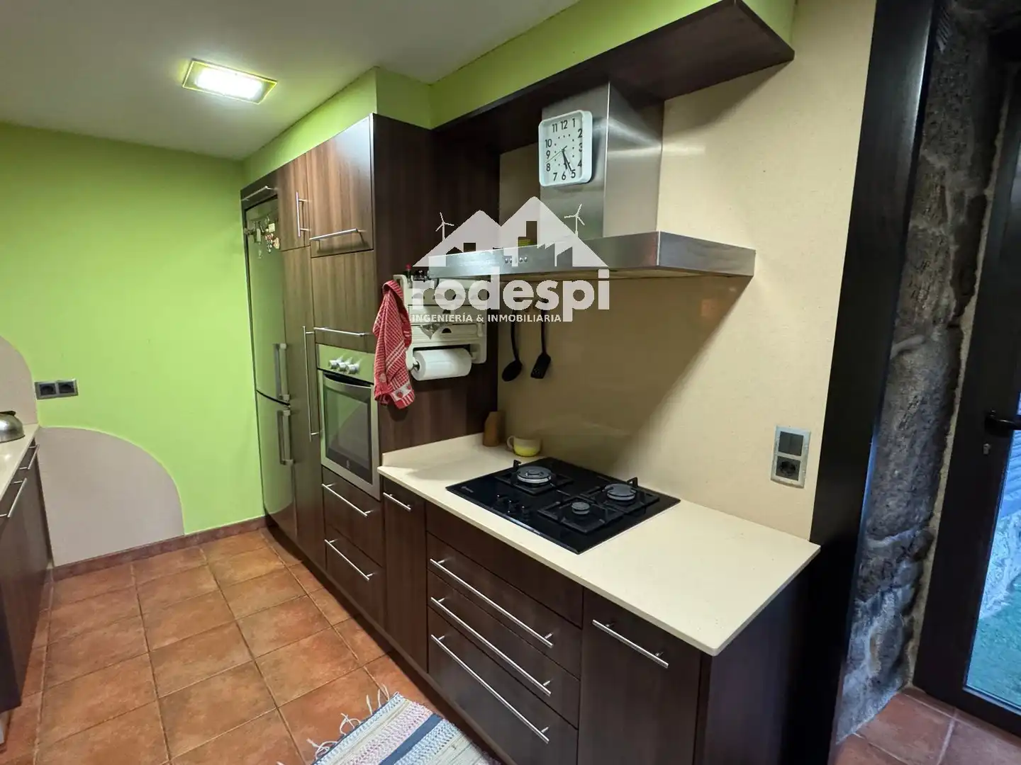 Cocina de Casa o chalet en venta en Crecente con Terraza, Trastero y Amueblado
