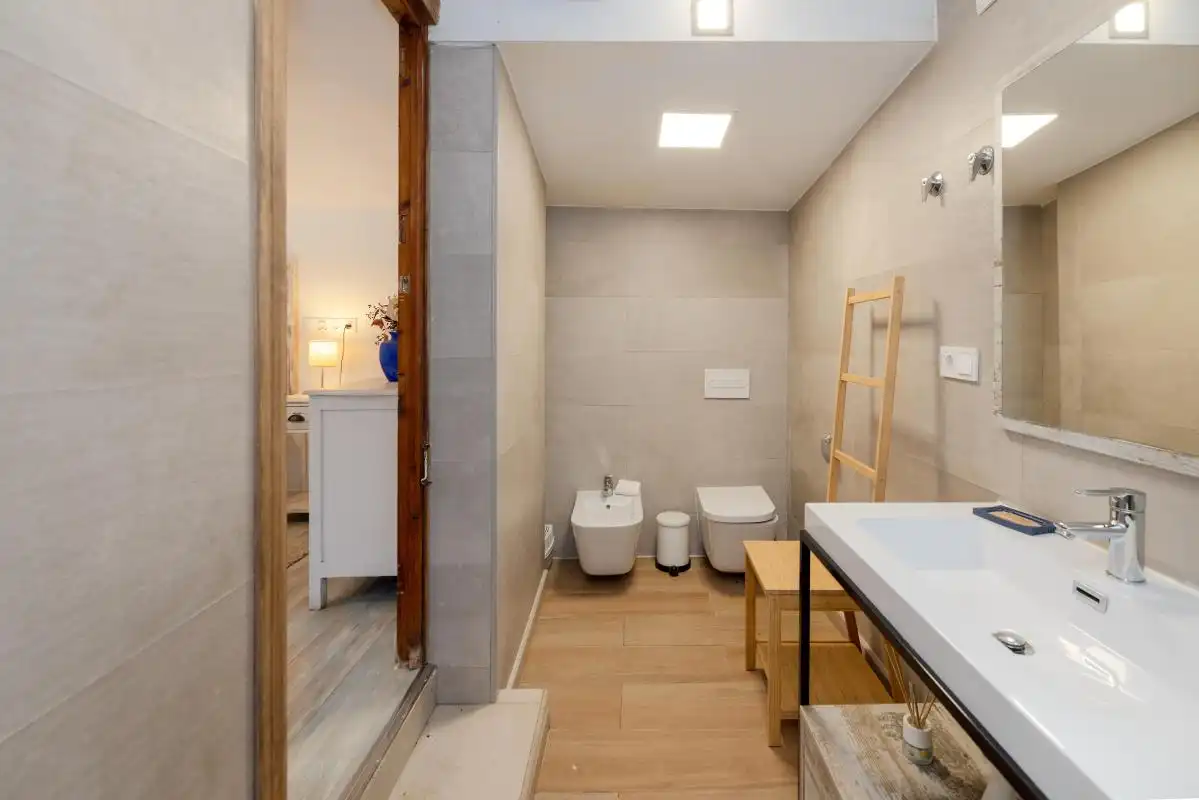 Baño de Casa o chalet en venta en Torremolinos con Aire acondicionado, Calefacción y Jardín privado
