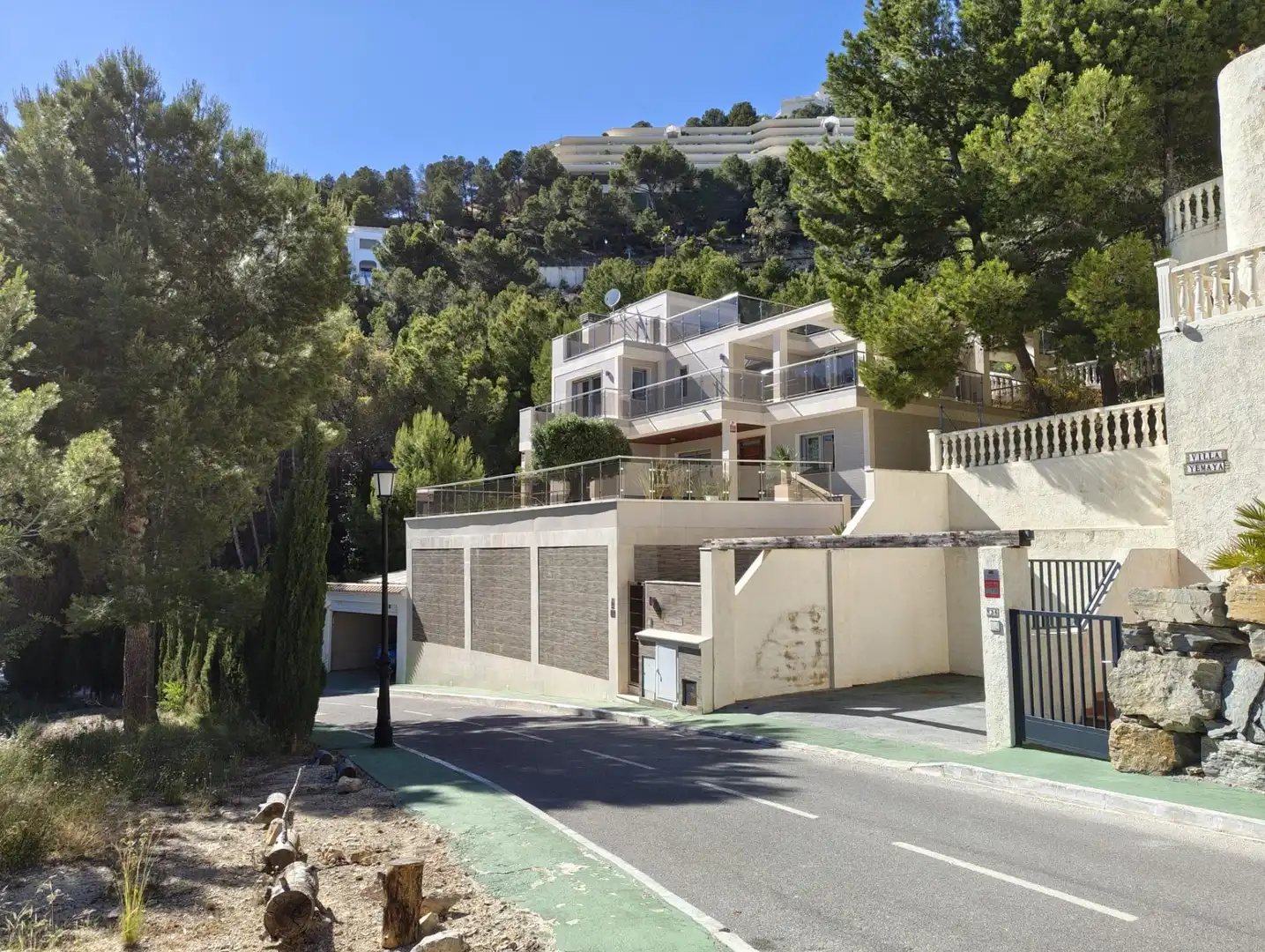 Exterior view of Houses for sale in Altea  with Air Conditioner, Heating and Private garden