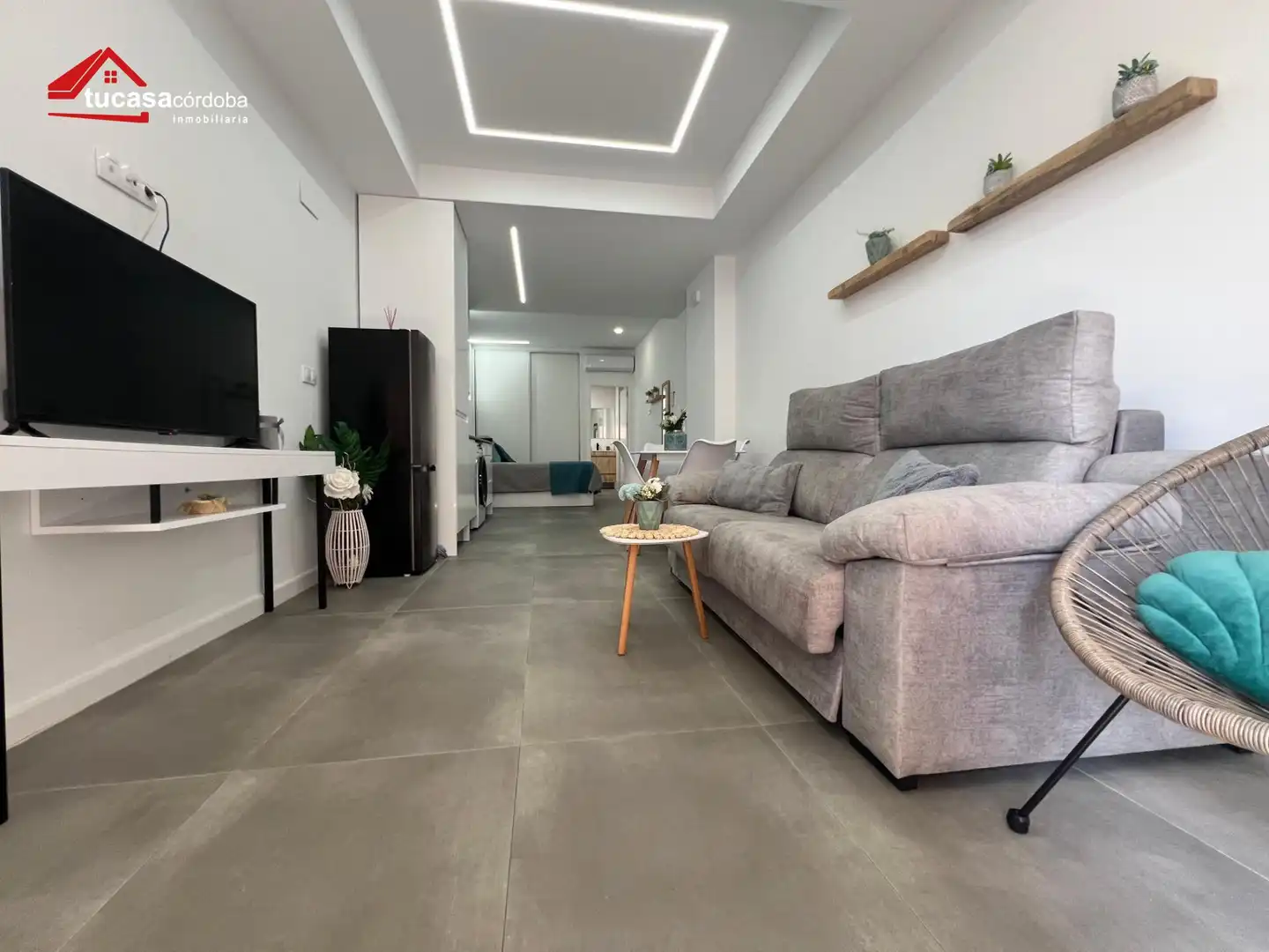 Sala de estar de Apartamento en venta en Córdoba con Aire acondicionado