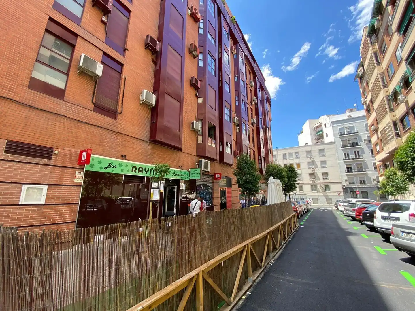 Außenansicht von Wohnung zur Miete in Madrid mit Heizung, Möbliert und Ofen