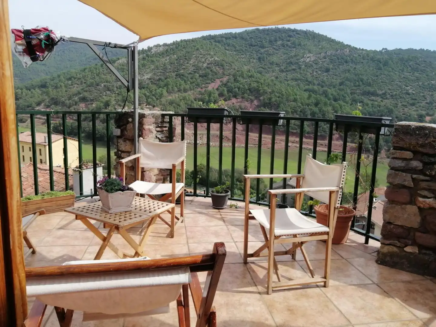 Terrasse von Einfamilien-Reihenhaus zum Verkauf in Les Valls d'Aguilar