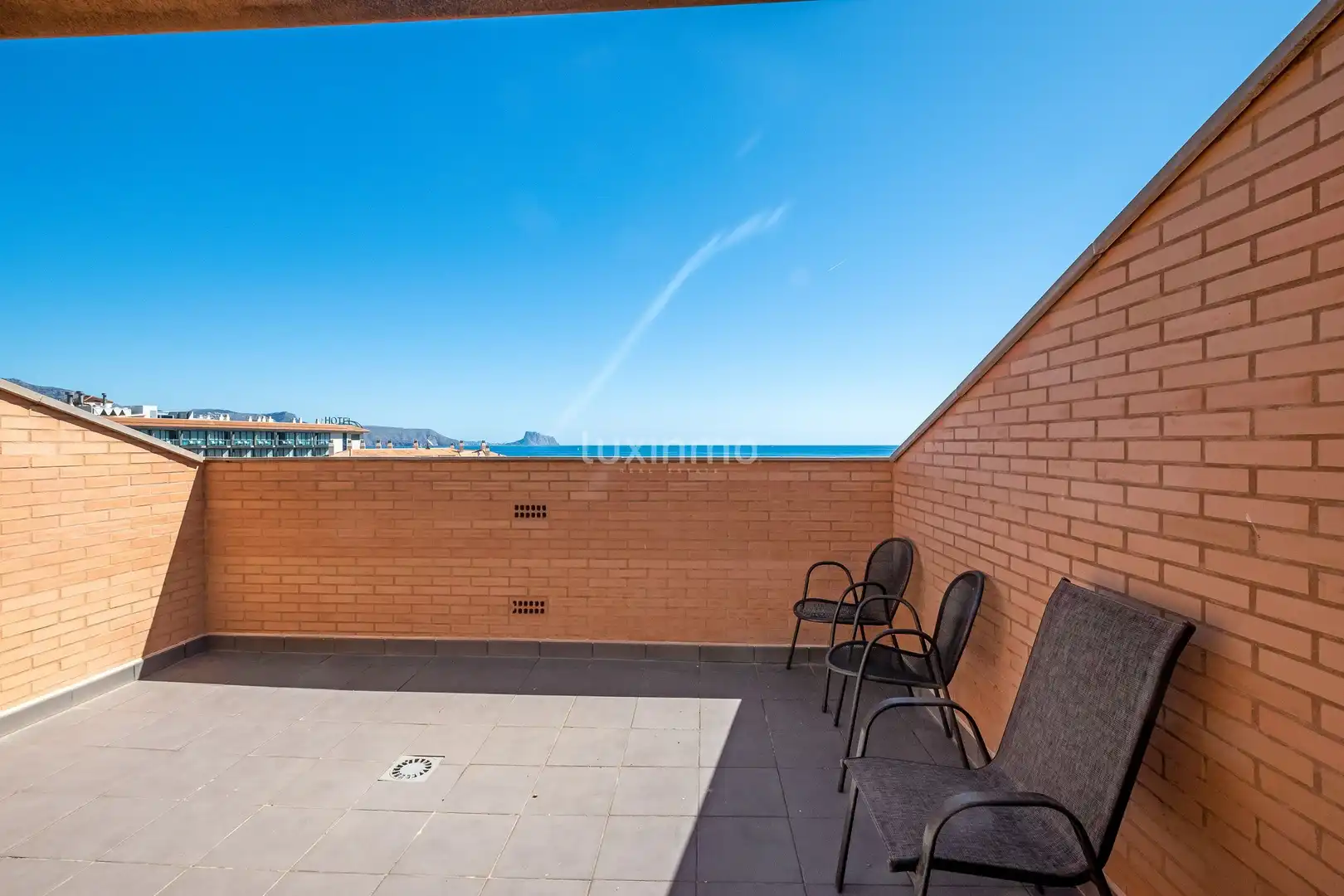 Terrace of Attic for sale in L'Alfàs del Pi  with Air Conditioner, Heating and Private garden