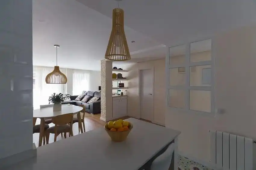 Living room of Flat for rent in Valencia  with Air Conditioner and Balcony