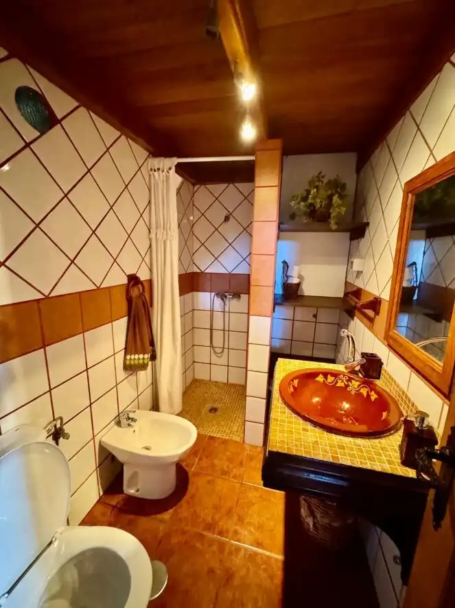 Badezimmer von Country house zum Verkauf in La Matanza de Acentejo mit Terrasse