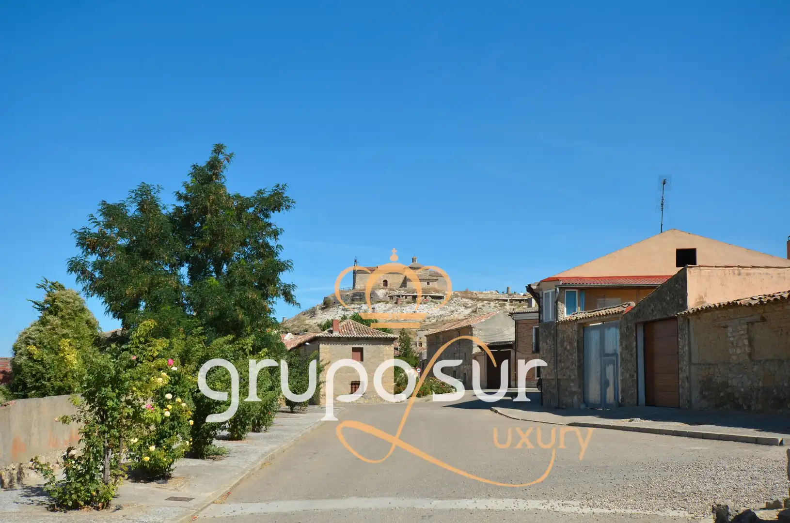 Vista exterior de Casa o chalet en venta en Trigueros del Valle con Calefacción, Jardín privado y Terraza