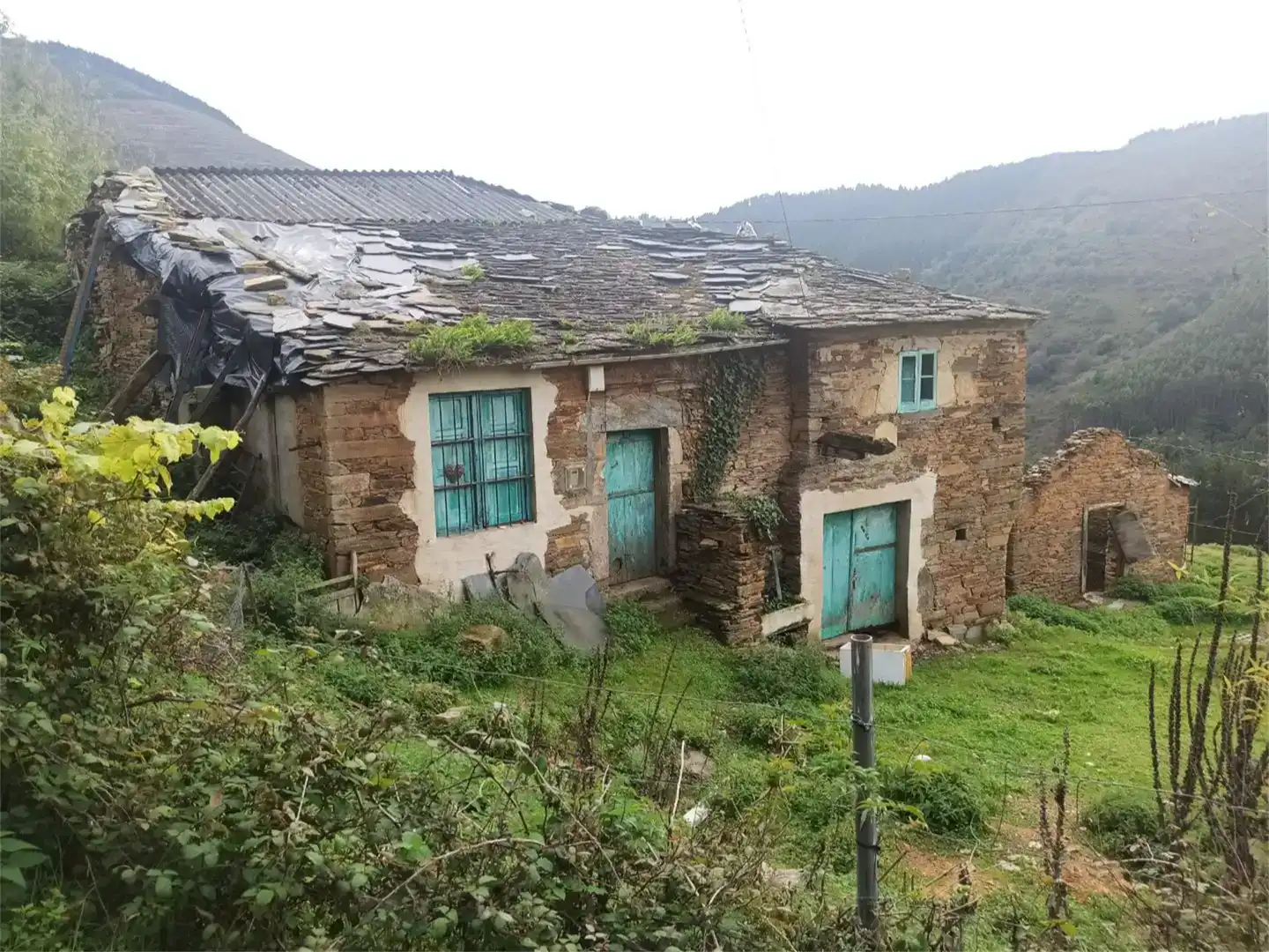 Vista exterior de Finca rústica en venda en A Pontenova  