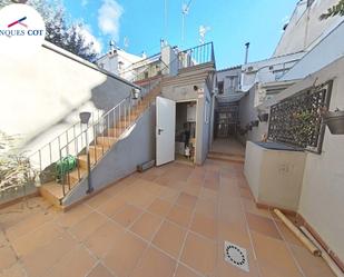 Exterior view of Single-family semi-detached for sale in Granollers  with Heating, Parquet flooring and Terrace