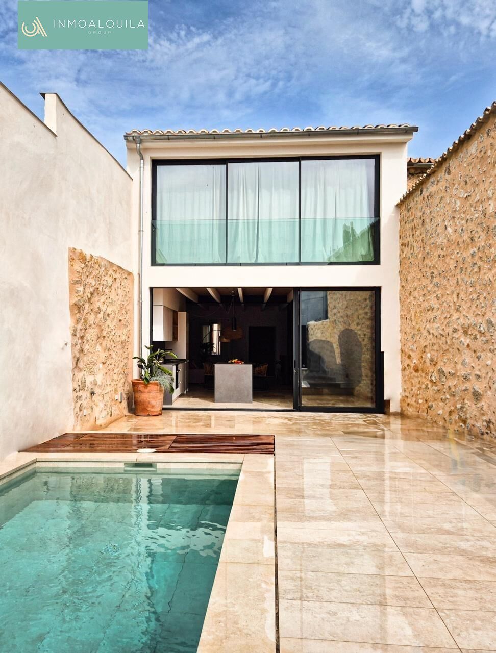 Terrassa de Casa o xalet en venda en Maria de la Salut amb Calefacció, Jardí privat i Terrassa