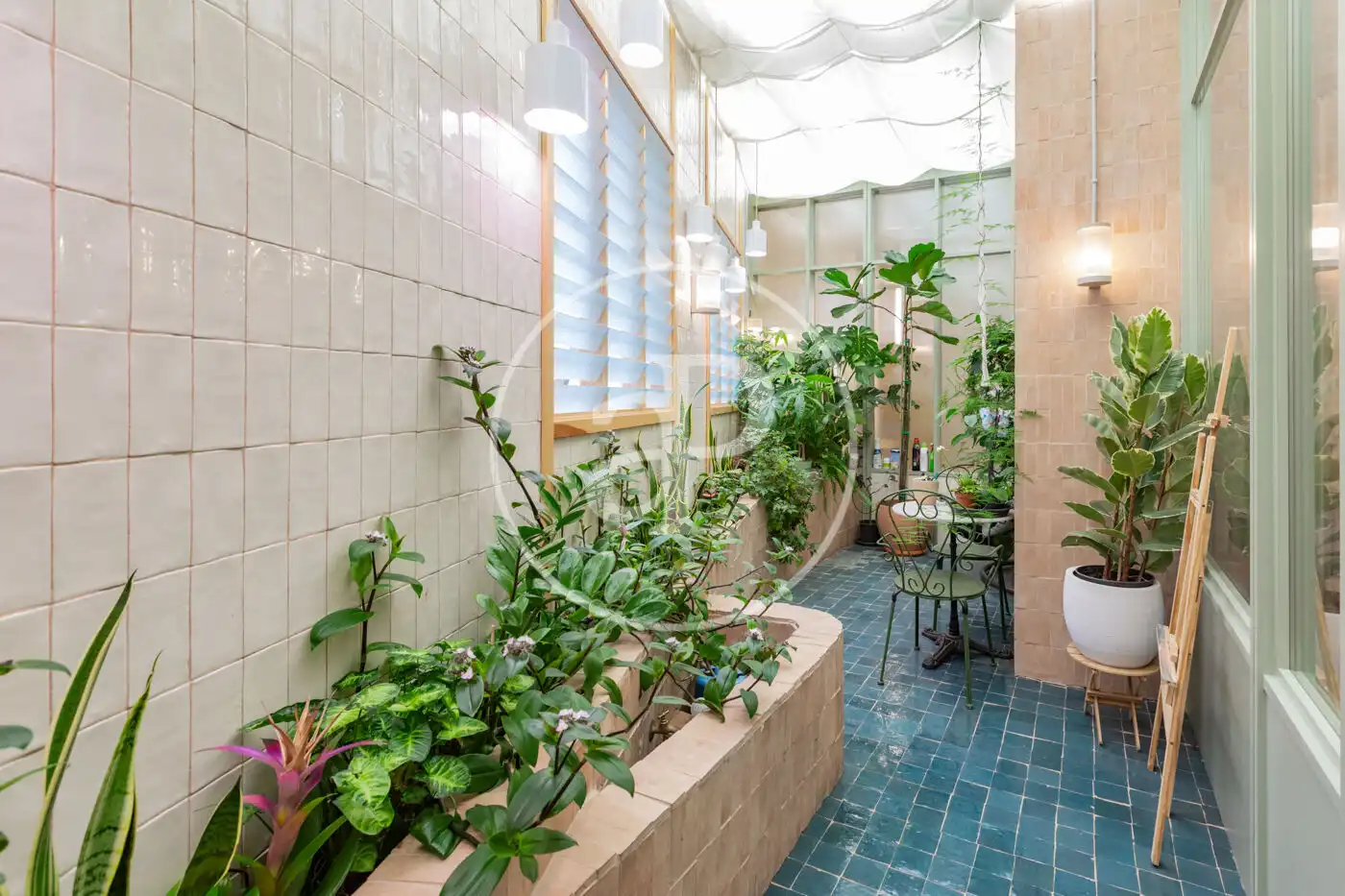Badezimmer von Wohnung zur Miete in Madrid mit Klimaanlage, Heizung und Privatgarten