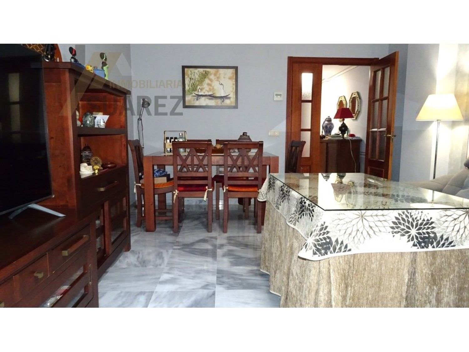 Dining room of Flat for sale in  Sevilla Capital  with Air Conditioner, Heating and Storage room