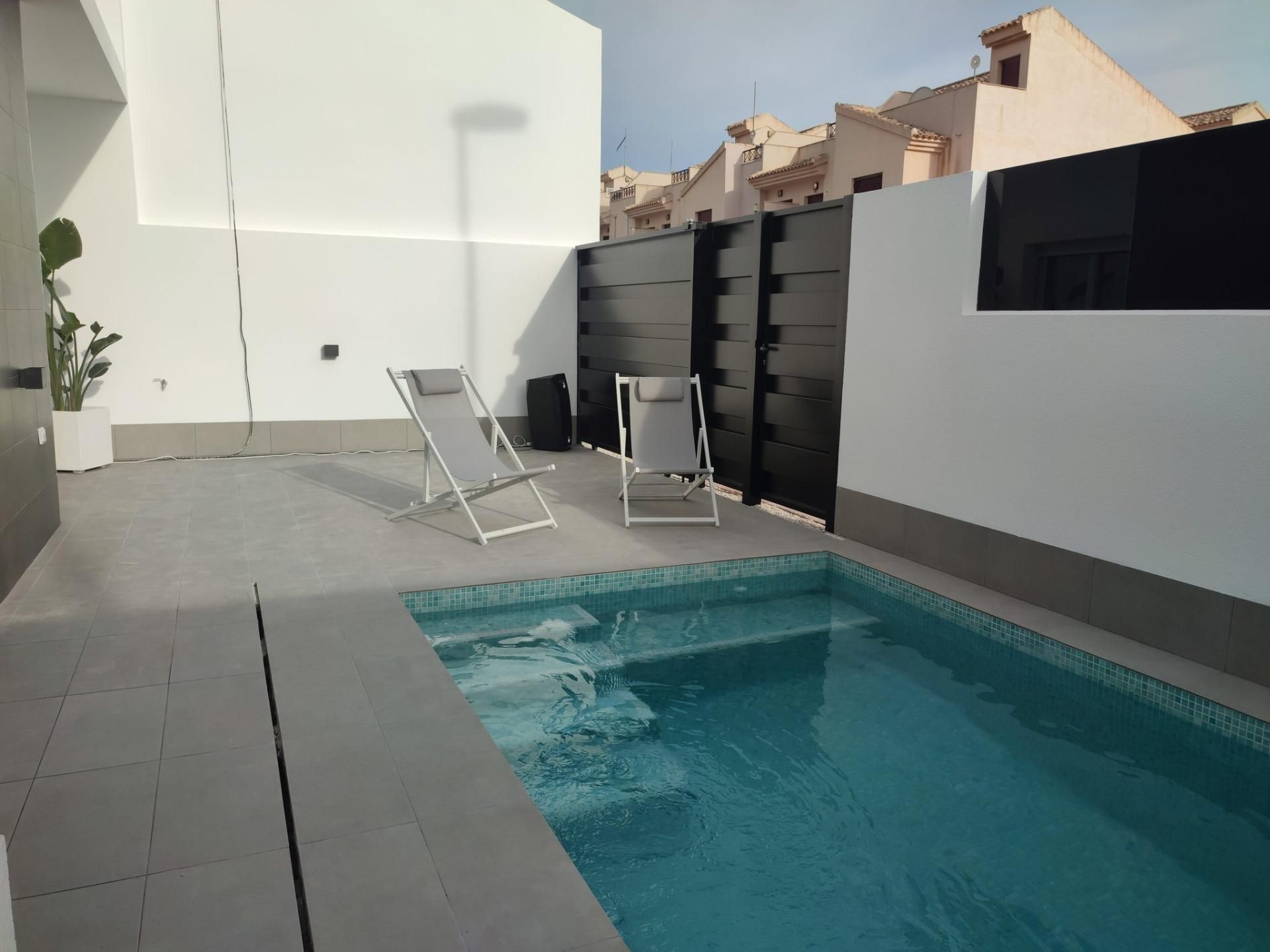 Piscina de Casa o chalet en venta en Torre-Pacheco con Aire acondicionado, Terraza y Piscina