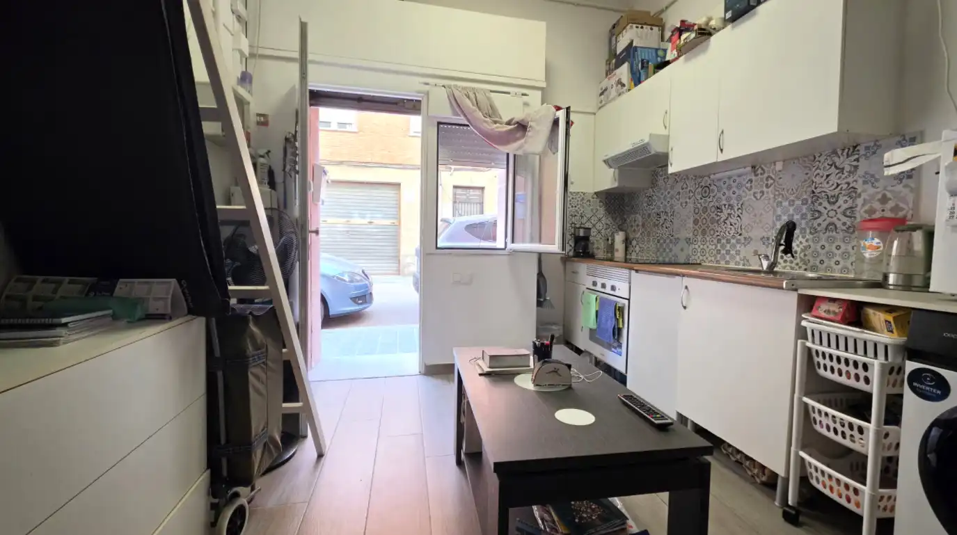 Kitchen of Study for sale in  Barcelona Capital  with Parquet flooring and Furnished