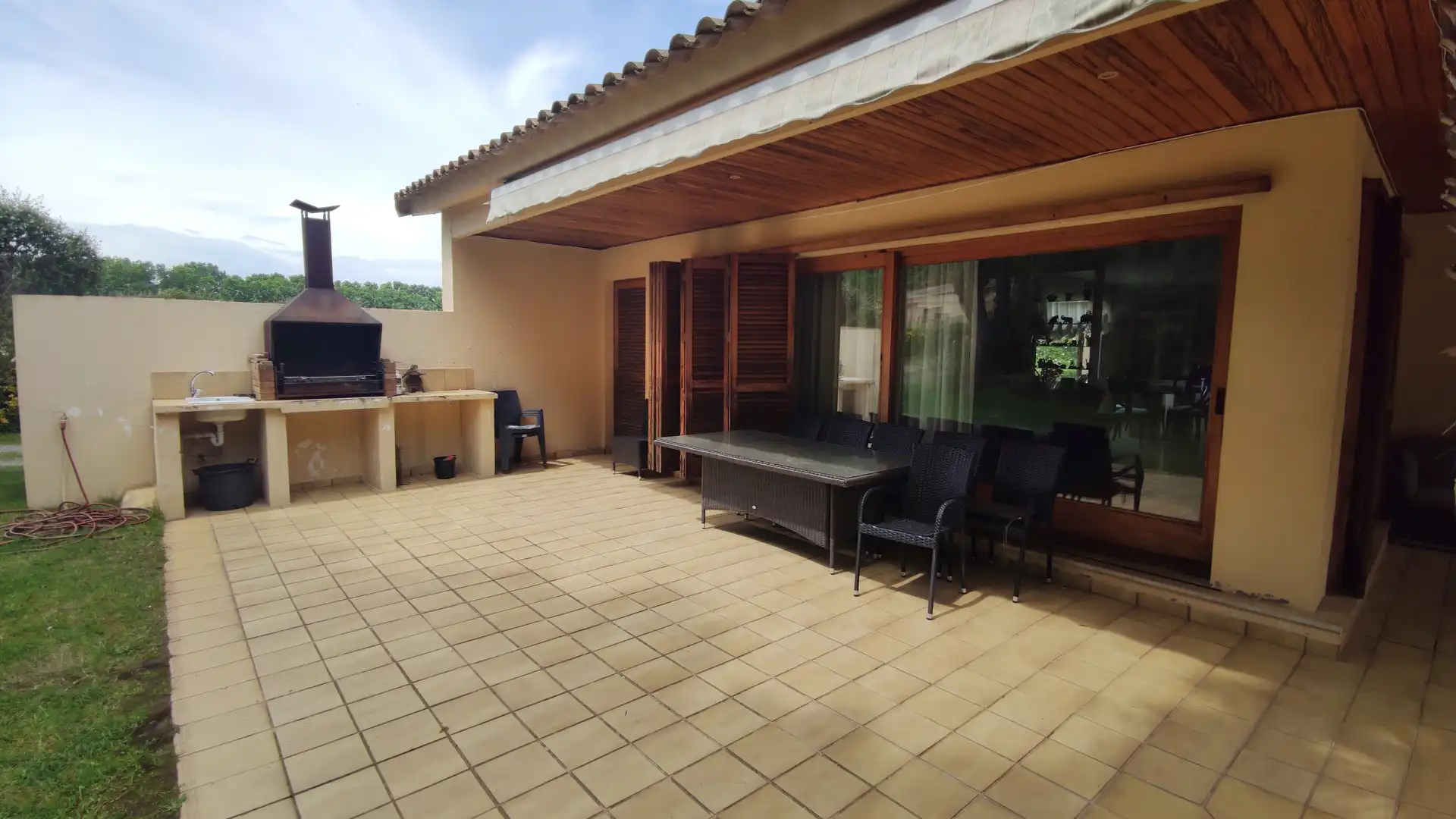 Terrassa de Finca rústica en venda en Santa Cristina d'Aro amb Calefacció, Jardí privat i Terrassa