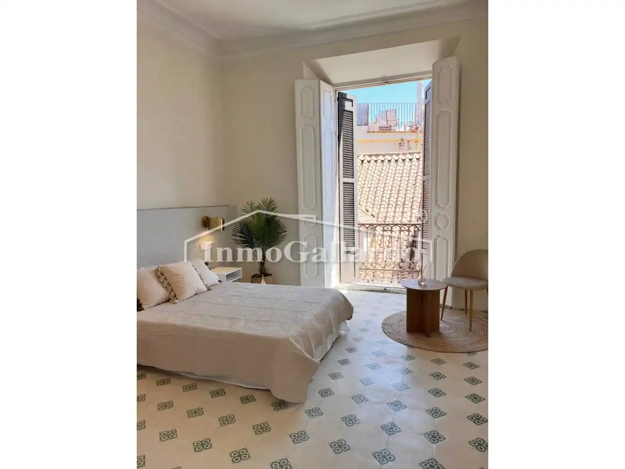 Bedroom of Flat for sale in Málaga  with Furnished and Alarm