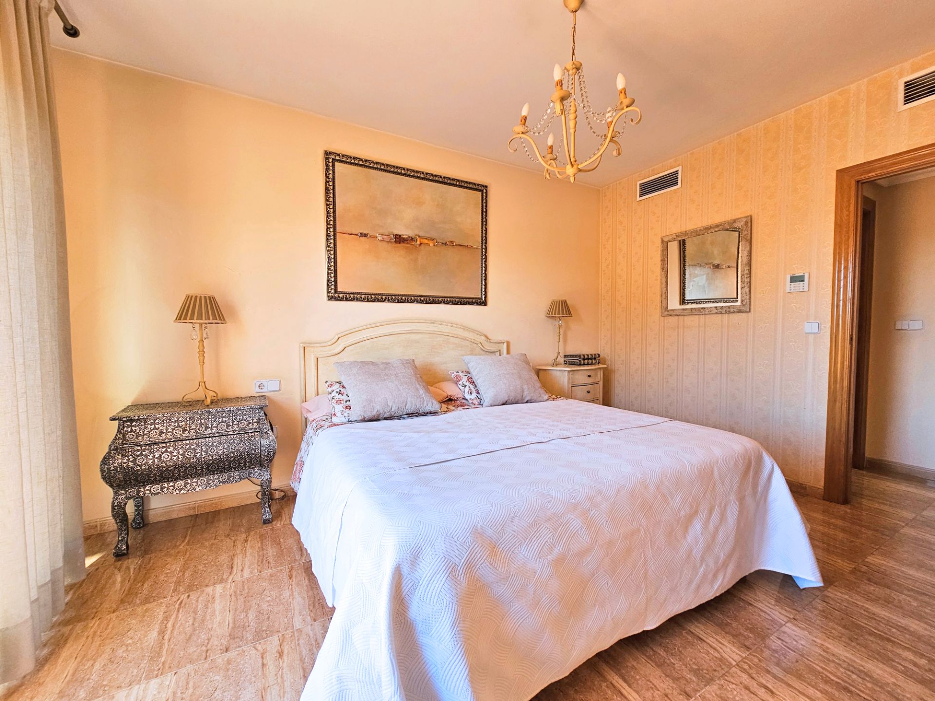 Bedroom of Single-family semi-detached for sale in Cartagena  with Air Conditioner, Heating and Private garden