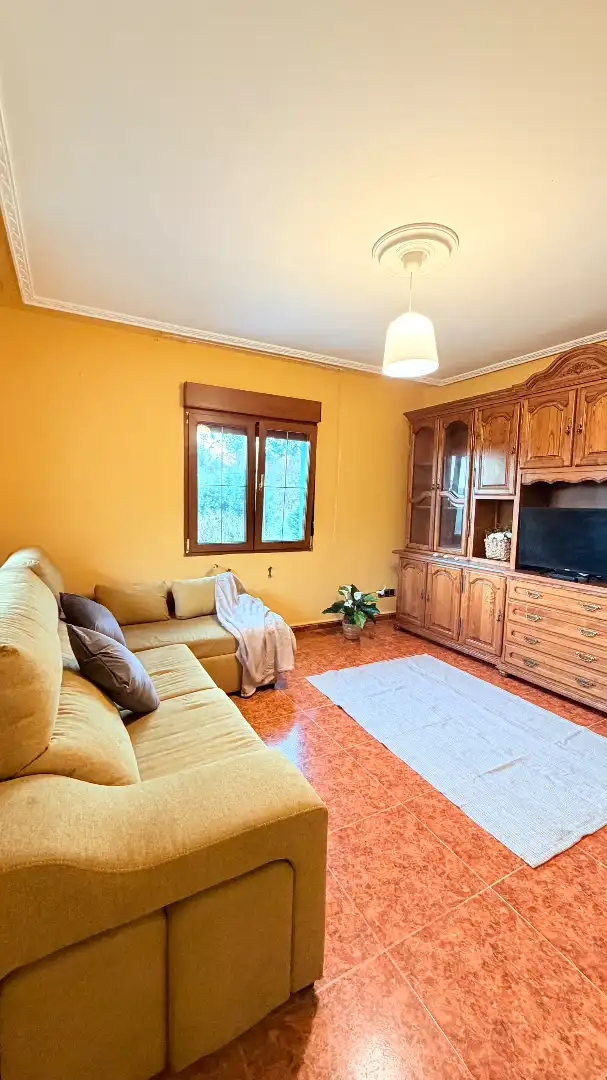 Wohnzimmer von Haus oder Chalet zur Miete in Gijón  mit Heizung, Privatgarten und Möbliert