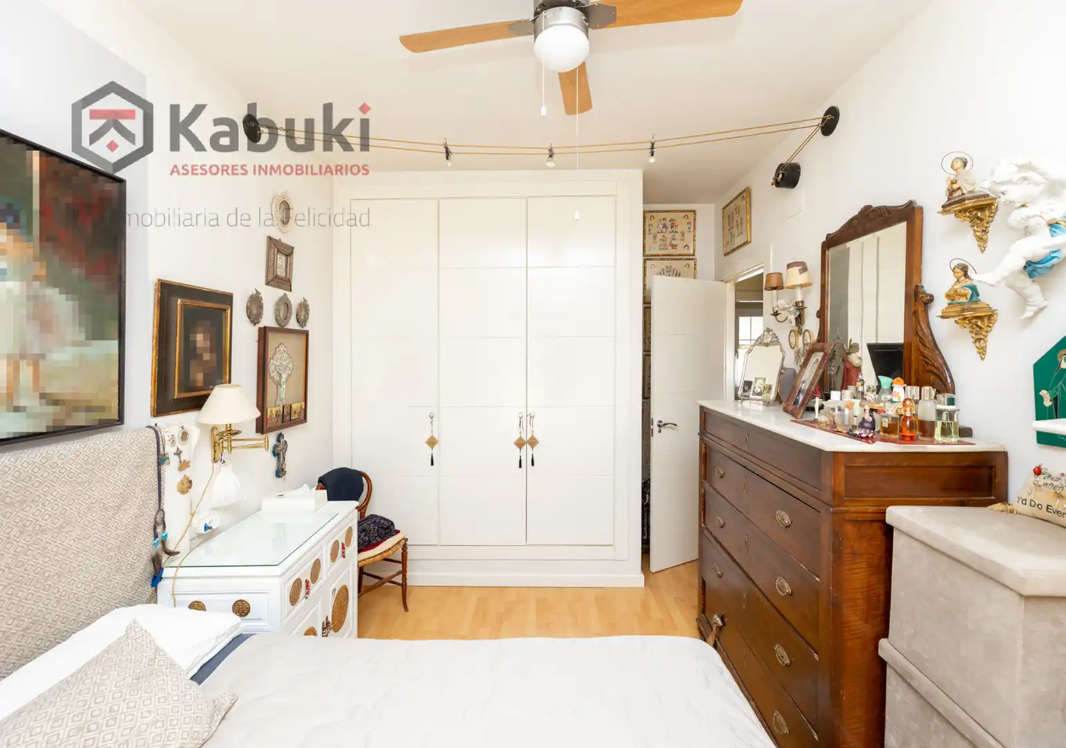 Schlafzimmer von Einfamilien-Reihenhaus zum Verkauf in Huétor de Santillán mit Heizung und Terrasse