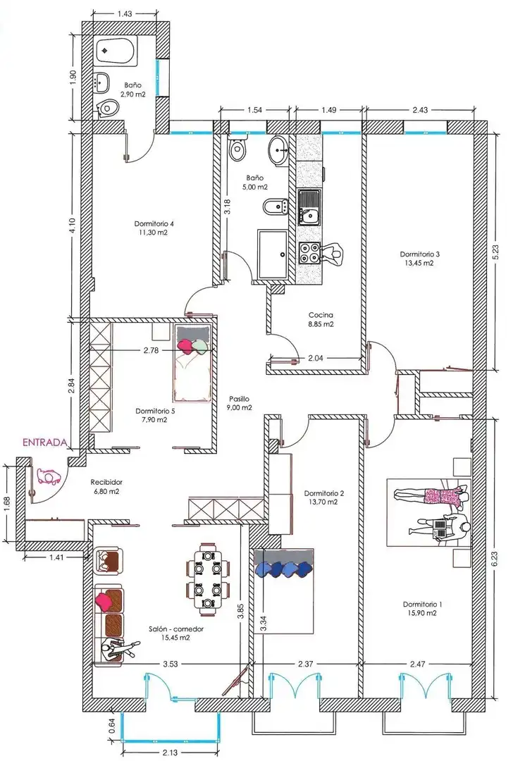 Piso con ascensor en venta en Plaza ESPERANZA 7, imagen 4