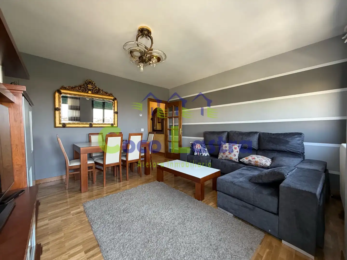 Sala de estar de Piso en venta en Salamanca con Aire acondicionado, Calefacción y Parquet