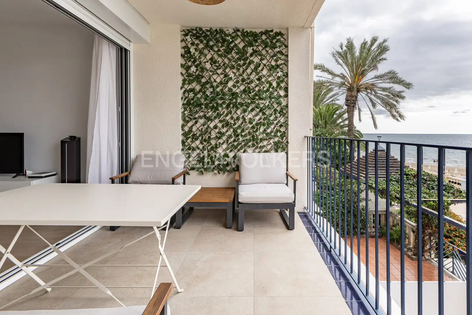Terrassa de Pis de lloguer en Sitges amb Aire condicionat, Calefacció i Terrassa
