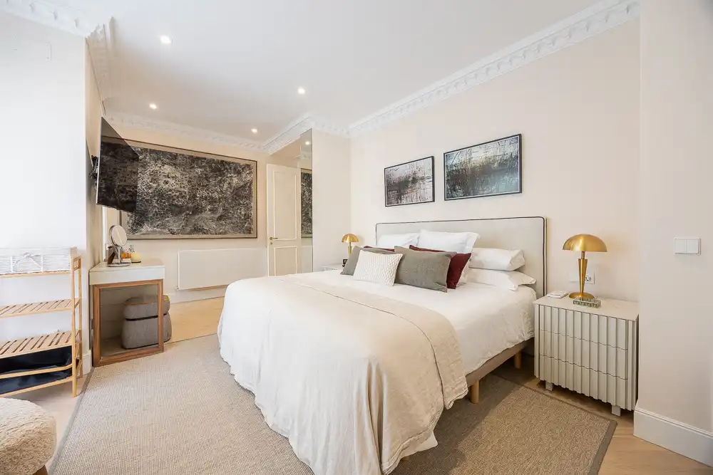 Schlafzimmer von Wohnung zum Verkauf in Madrid mit Klimaanlage, Heizung und Abstellraum