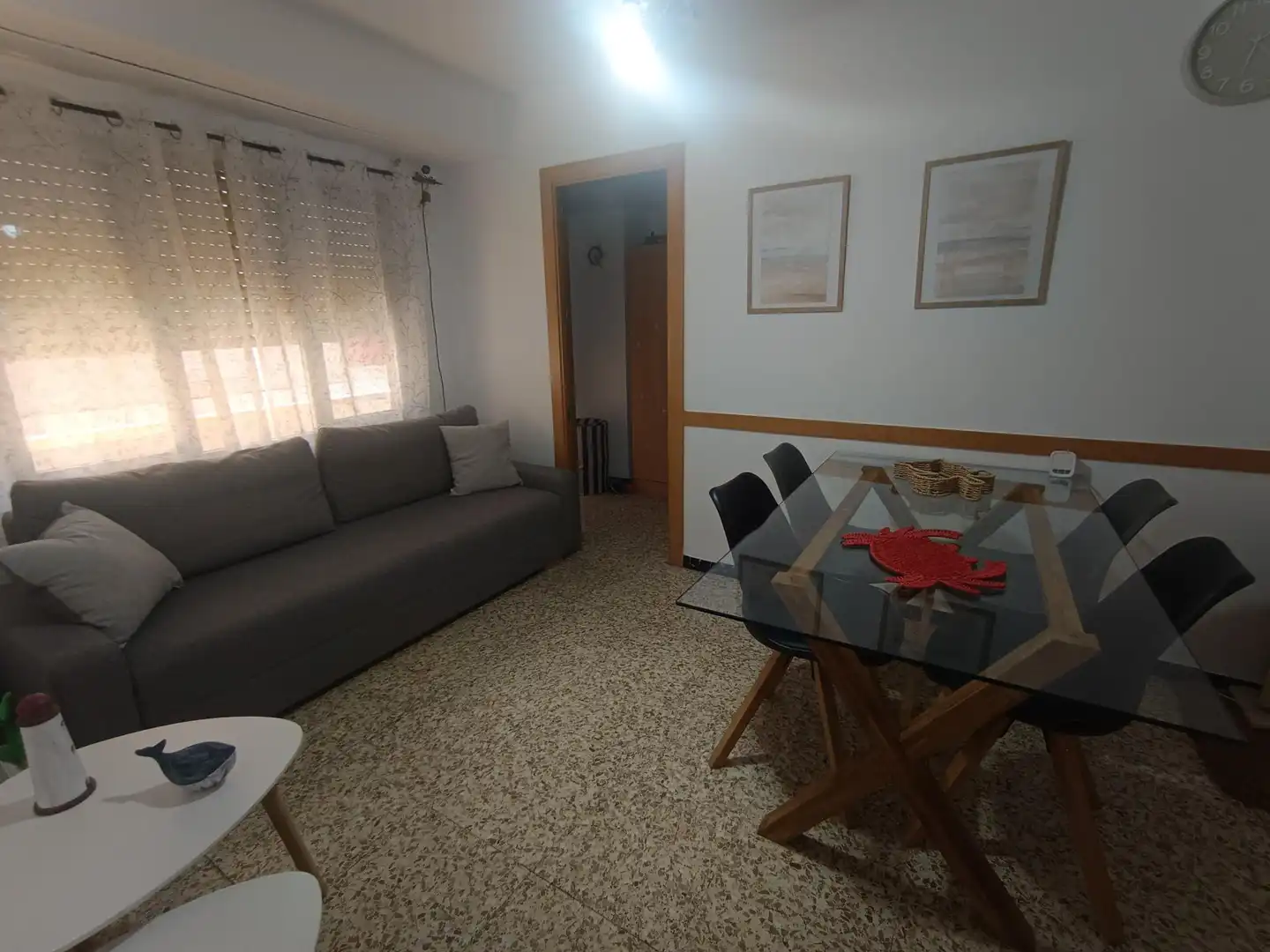 Sala d'estar de Apartament en venda en L'Ametlla de Mar  amb Aire condicionat, Calefacció i Traster