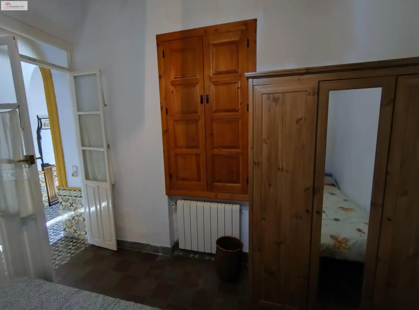 Habitación de Casa adosada en venta en Almadén de la Plata con Aire acondicionado, Calefacción y Terraza