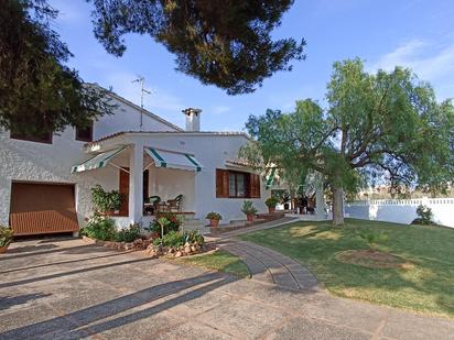 Exterior view of House or chalet for sale in Benicasim / Benicàssim  with Private garden, Terrace and Swimming Pool