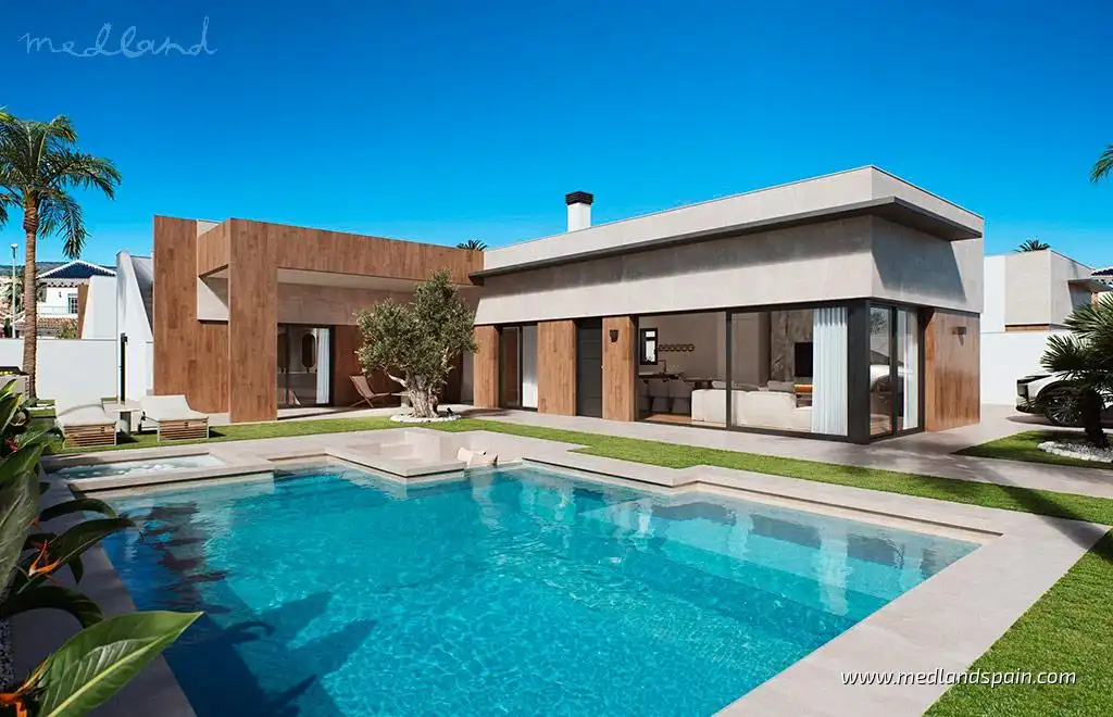 Chalet con piscina en venta en Campo de Murcia