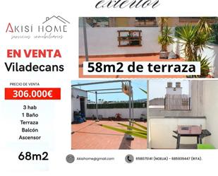 Exterior view of Flat for sale in Viladecans  with Heating, Terrace and Storage room