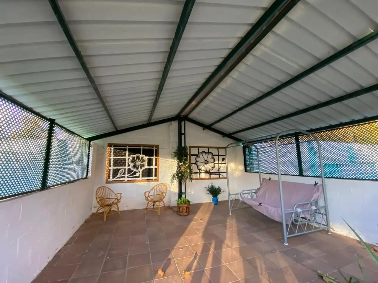 Terrassa de Casa o xalet en venda en Cuadros amb Traster i Moblat